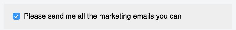 Or hey, classic checkboxes are absolutely fine.